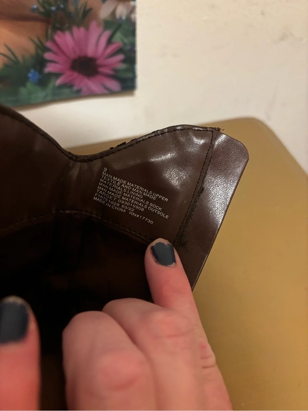Cat & Jack Brown Kids Western Cowboy Boots